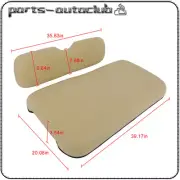 For EZGO RXV Buff Golf Cart Front Cushion Set