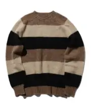(ASK availability First) BEAMS Crew Stripe Shaggy new