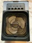 New Portable Air Cooler Fan, Mini Fan Humidifier, 7 LED colors