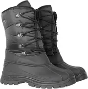 [Mountain Warehouse] Plough Men's Snow Boots, Breathable Snow Boots, Snowproof, Durable, Textile, Rubber Outsole, For Cold Weather Holidays
