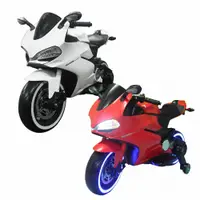 在飛比找PChome24h購物優惠-【聰明媽咪兒童超跑】義式重型兒童電動機車摩托車(SX1628