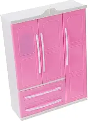 ERINGOGO 1pc Mini Doll Closet Wardrobe Dolls Furniture Set Decorative Wardrobe Ornament for Fairy Garden