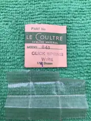 Jaeger LeCoultre Click Spring Wire Cal. 845 Part 430, NOS