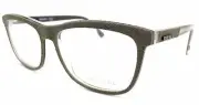 Diesel Glasses Frame Denimeye 54mm Khaki Denim Fabric with Plaid Grey DL5191 098