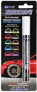 Tyre Marker Paint, Tire Paint Marker Smooth Ink Touch-Up Pen For Tire, Glass, Black Paper, Fabric, Ceramic, Car Decoration Accessories