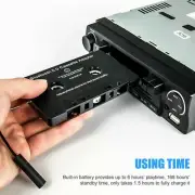 Bluetooth 5.0 Car Audio Stereo Sound Cassette Tape Adapter MP3 Hands-Free Aux US