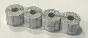 4pk National Checking DCG-DP22-4MC 2” x 1” Durapeel Blank Removable White Labels