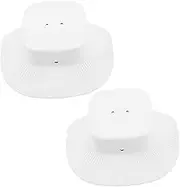 Tofficu 2pcs Outdoor Camera Cover: Security Rain Cameracover Housing - Weatherproof Plastic Protective Shield for Outdoor Security Cameras