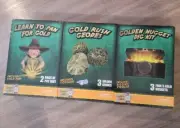 Discover With Dr. Cool 3 Piece Set Pan For Gold / Geodes/ Golden Nugget Dig Kit