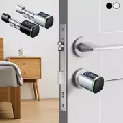 Smart Door Lock Keyless Entry Tuya Remote Control Fingerprint Euro Profile Cylin