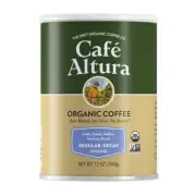 Organic Coffee Regular Roast Decaf 12 Oz By Caf+-? Altura