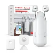 SwitchBot Curtain 3 Starter Kit (Curtain 3 Rod + Remote + Motion Sensor)