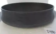 Oval Dark Gray Terrazzo Vessel Sink (D430)
