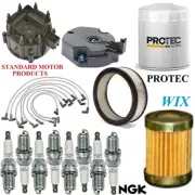 Tune Up Kit Filters Cap Wire Spark Plugs For CHEVROLET IMPALA V8 5.0L 1977-1978