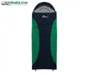 Kookaburra Single Winter Sleeping Bag - Midnight/Green