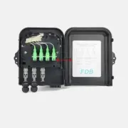 FTTH 1x8 PLC Optical Splitter Outdoor Distribution Box Fiber Optic Terminal Box