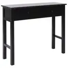 vidaXL Console Table Black 90x30x77 cm Wood OLL