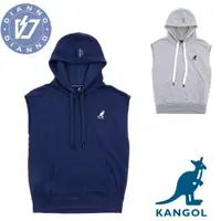 在飛比找蝦皮購物優惠-帝安諾-實體店面 KANGOL 小刺繡連帽背心 無袖 背心 