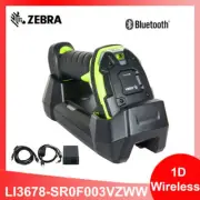 Zebra LI3678-SR0F003VZWW Wireless 1D Barcode Scanner Imager USB Kit with Cradle