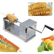 1PC Stainless Steel Spiral Potato Slicer Vegetable Twister Tornado Slicer
