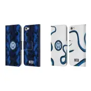 INTER MILAN 2021/22 CREST KIT LEATHER BOOK WALLET CASE FOR APPLE iPOD TOUCH MP3
