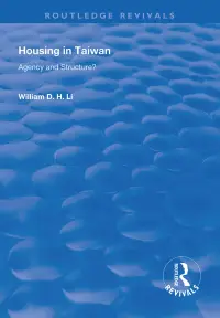 在飛比找博客來優惠-Housing in Taiwan: Agency and 