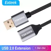 Fast USB 2.0 Data Extension Cable Type A Male to A Female Connection Cord