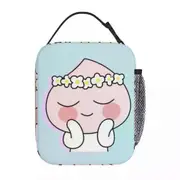 c506 Funky Apeach Lunch Bags Insulated Lunch Tote Waterproof Bento Box Resuable Picnic Bags for Woman Work Children School k506