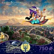 Disney Aladdin Puzzle Thomas Kinkade Ceaco 750 Piece Puzzle ~ New