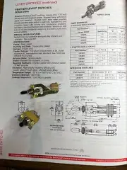Switchcraft 29303 Momentary Lever Switch SPDT N.O.