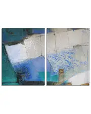 Ready2HangArt Bueno Exchange XXIX 2 Piece Wrapped Canvas Wall Art Set
