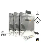 Faraday 3 PC Tablet NEST-Z Kit 7.0 mil Faraday 5-layer EMP Bags 8" x 10"