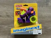 DC Super Friends Imaginext JOKER & HAMMER CYCLE Action Figure Set 2008 New