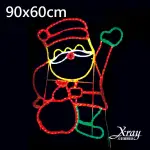 節慶王【X189800】聖誕老公公燈飾-大(110V)，LED燈飾/聖誕佈置/聖誕掛飾/裝飾/吊飾/聖誕樹