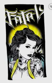 Fatal Clothing Beach Girl Towel