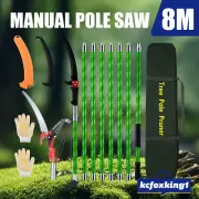 Manual Tree Pruner Pole Saw Garden Tree High Branch Trimmer Cutter Scissors