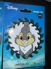 Disney Pin Bambi Thumper Pink A La Mode Springtime Friends LE 300