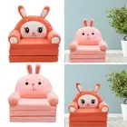 Kids Foldable Sofa Bed Toddler Couch Soft Seat Cushion Fold Out Sofa Chair