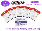 DAHUA DHI-TF-C100/64GB 5-Pack C100 microSD Memory Card (64 GB) Class 10, U3, V3