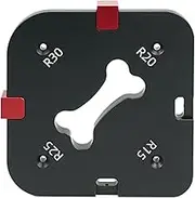 Corner Radius Template – Router Jig Guide, Arc Angle Positioner | High Hardness Aluminum, Precise Corner Cuts | Perfect for Chair Edge Shaping and Picture Frame Making in Woodworking