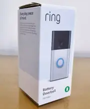 Brand New Wireless RING Video Doorbell with Battery HD Camera DIY Satin Nickel