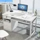 【E家工廠】 電腦桌 書桌 帶鍵盤架 工作桌 電腦書桌 書桌收納 寫字桌 辦公桌 現貨 可貨到付款
