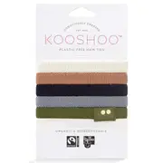 Kooshoo Certified Organic Hair Ties - Classic