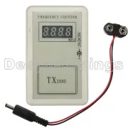RF Frequency Detector Cymometer Meter Scanner Counter 250-450MHZ remote controll