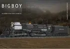 Blocks Building Set MOC Bigboy Steam Train Locomotive Brick Model Toy Kids 59005