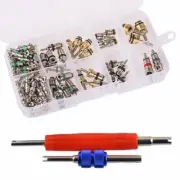 102pcs Car Air A/C Conditioning Valve Cores Remover Tool Assortment Set
