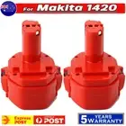 2Pack 4.8Ah Ni-MH 14.4V Battery FOR Makita 1434 1420 1422 1433 PA14 1435 192600
