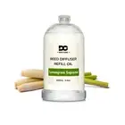 Daniella's Candles Reed Diffuser Oil Refill - Lemongrass - 100mL/3.4Oz - NEW