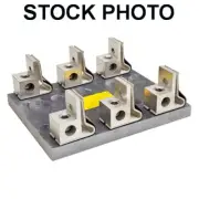 EDISON COOPER BUSSMANN R25200-3CR EDISON FUSE BLOCK ACCEPTS CLASS R FUSES