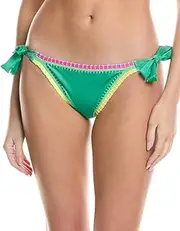 [PQ Swim] X Solange Ferrarini Crochet Trim Full Bikini Bottom